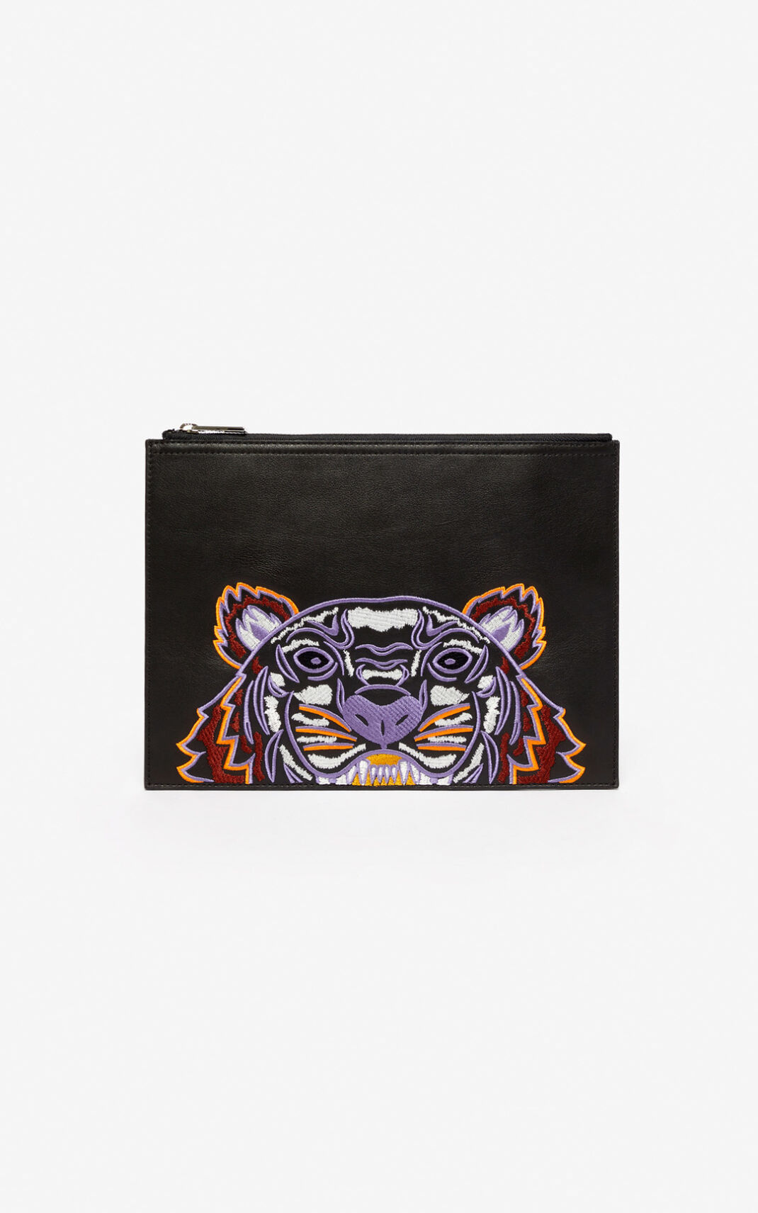 Kenzo Tiger Läder Kuvertväska Dam | 09612-THBX